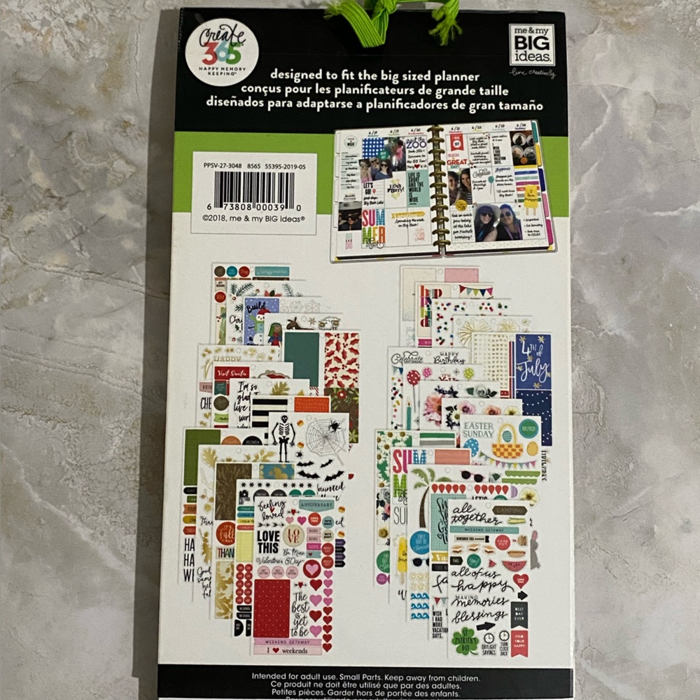 The Happy Planner Festive Holiday Planner Stickers Lot - Picture 3 of 7